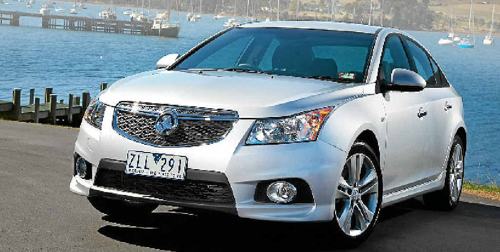 TOP VALUE: The Holden Cruze SRi-V. TOP VALUE: The Holden Cruze SRi-V.